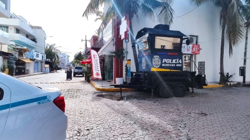 SSP refuerza labores en la Zona Hotelera de Playa del Carmen por Nochebuena