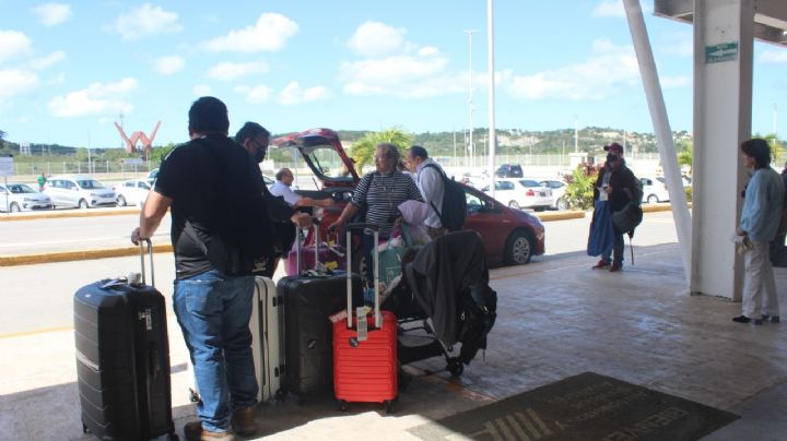 Taxistas del aeropuerto de Campeche, en 'bancarrota'; registran nula movilidad en temporada navideña