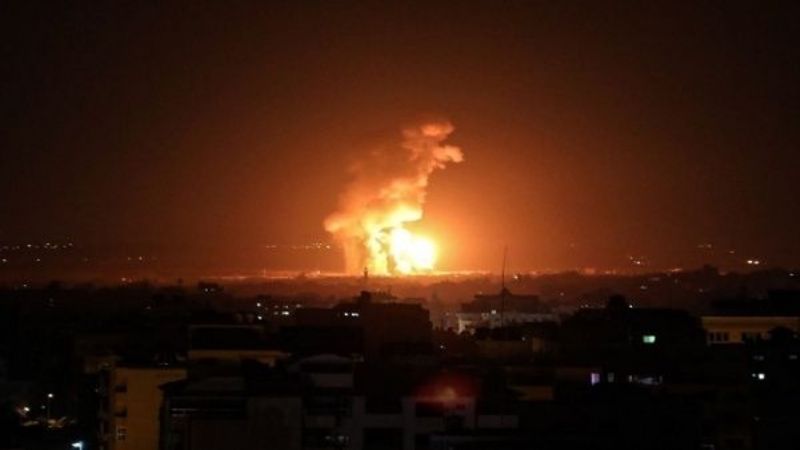 Israel lanza ataque aéreo contra sitios militares en la Franja de Gaza