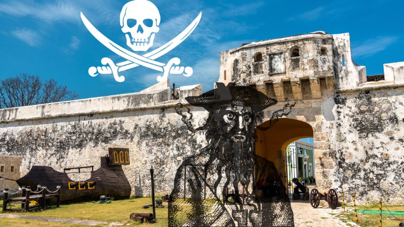 Lugares que debes visitar en Campeche si te gustan las historias de piratas
