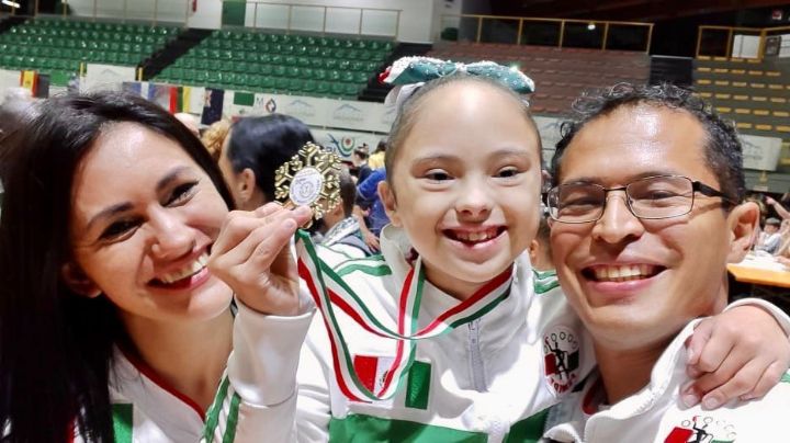 Gimnasta de Q. Roo con Síndrome de Down gana el oro en el Campeonato Mundial en Italia