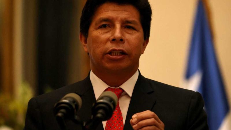 Juez ordena siete días de detención preliminar contra Pedro Castillo en Perú
