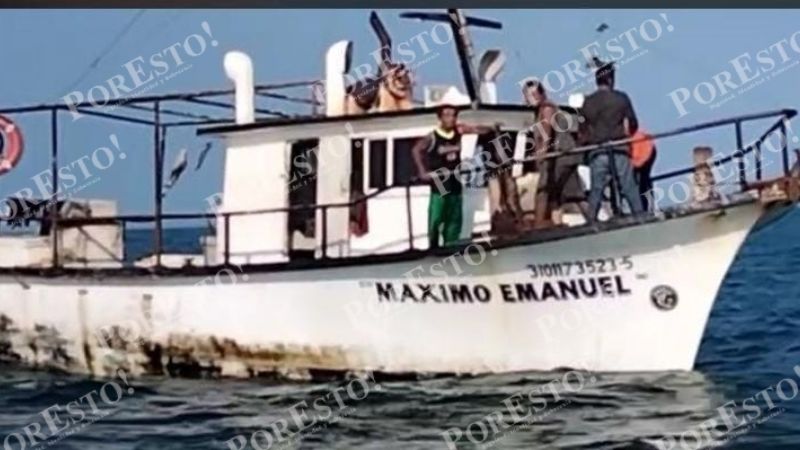 Encuentran con vida a pescadores de barco desaparecido en octubre en Progreso