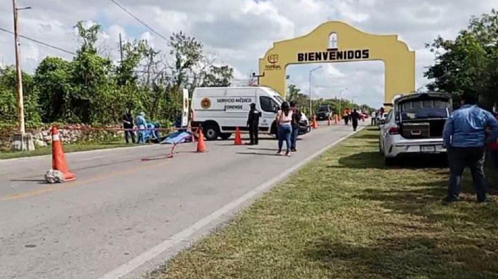 Empleado del Ayuntamiento de Tixpéhual muere atropellado en la vía Tixkokob-Mérida