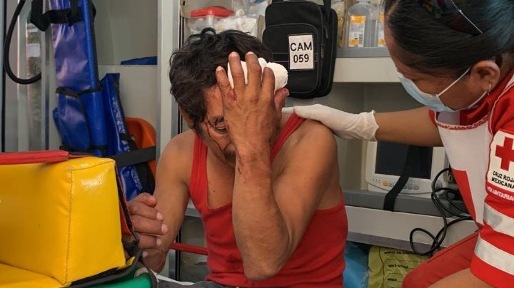 Hombre termina golpeado tras resistirse a un asalto en Manigua, Ciudad del Carmen