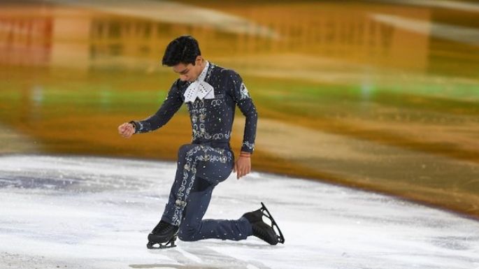 Así se prepara Donovan Carrillo previo a la final varonil de patinaje artístico: VIDEO