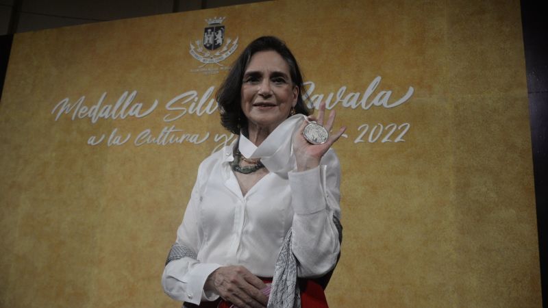 Ofelia Medina se confiesa a Silvio Zavala Vallado en Mérida