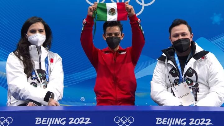 Donovan Carrillo agradece a México por todo su apoyo al terminar su rutina