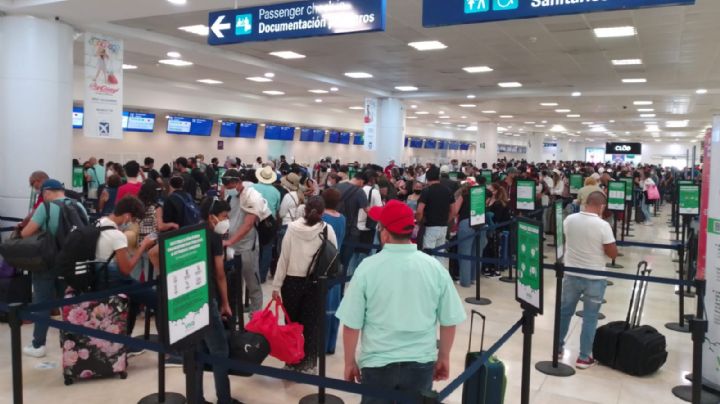 Aeropuerto de Cancún registra dos vuelos a EU cancelados este viernes: VIDEO