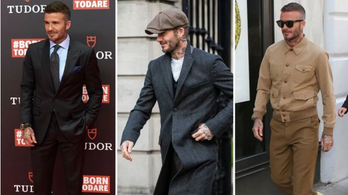 Así ha sido el sorprendenta cambio de David Beckham a través de los años: FOTOS