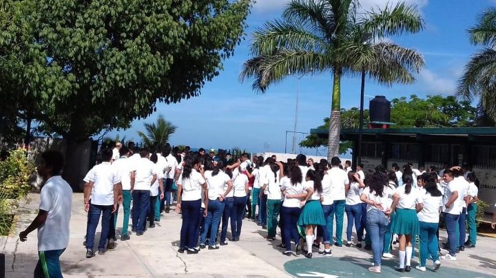 Encuentran arma de fuego en una escuela en Seybaplaya, Campeche