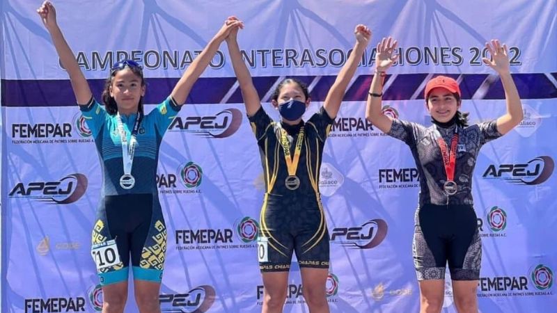 Patinadores de Quintana Roo ganan 23 medallas en Campeonato Nacional en Jalisco
