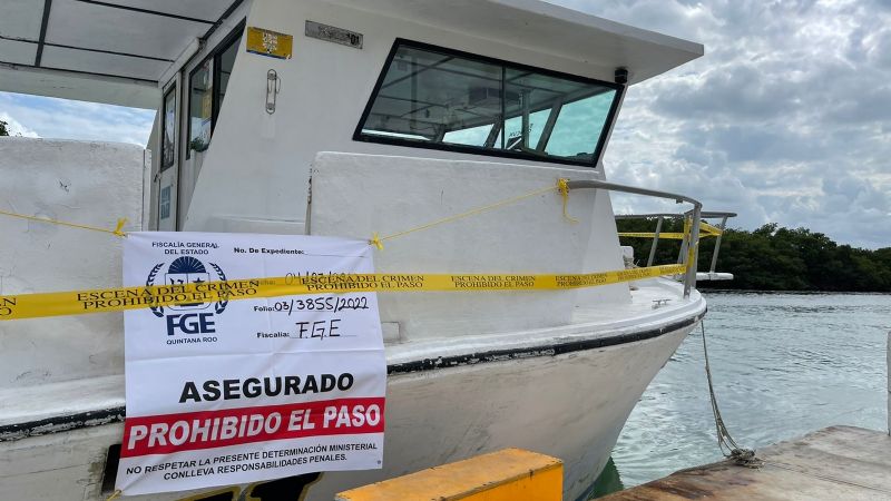Revelan identidades de los turistas extranjeros muertos en Isla Mujeres