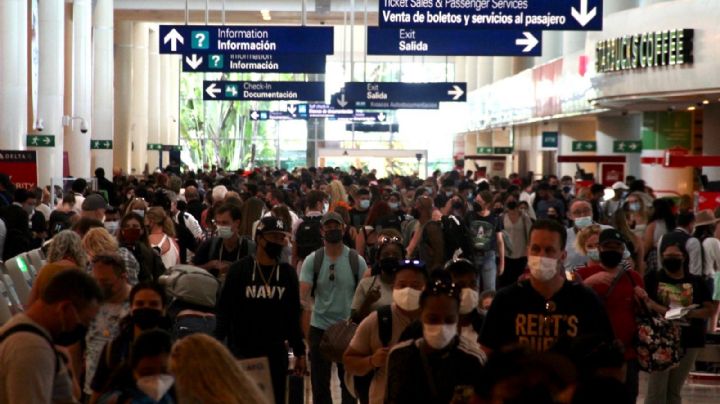 Aeropuerto de Cancún registra 10 vuelos demorados este domingo: VIDEO