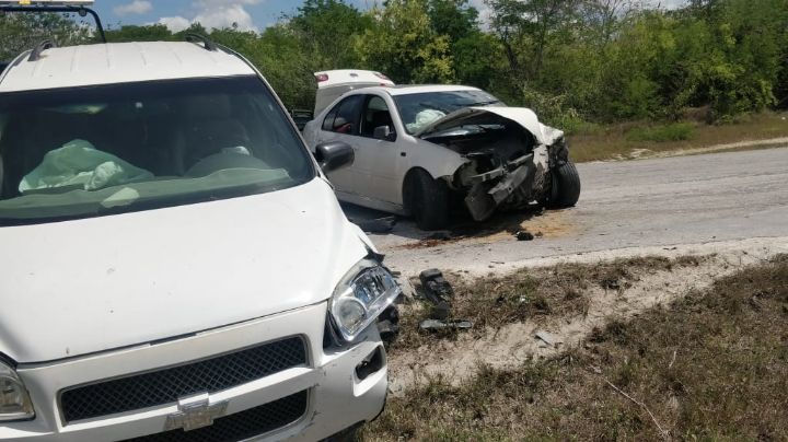 Accidentes en Mérida: Cuatro lesionados por transitar a exceso de velocidad