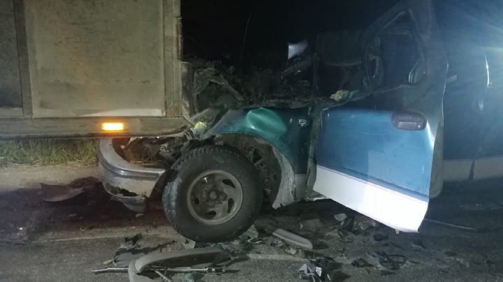 Muere niña de dos años en accidente vehicular en la carretera Chetumal-Escárcega