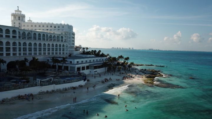 Mira en vivo las playas de la Zona Hotelera de Cancún este 06 de julio