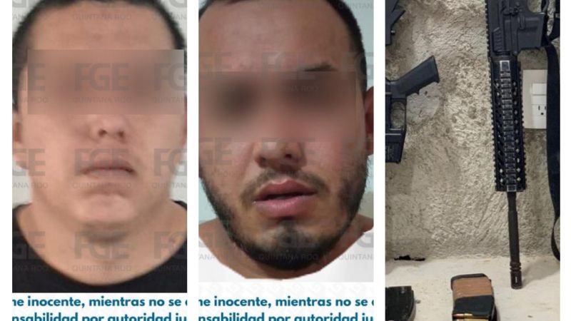 FGE detiene a presuntos atacantes de policías ministeriales en Cancún