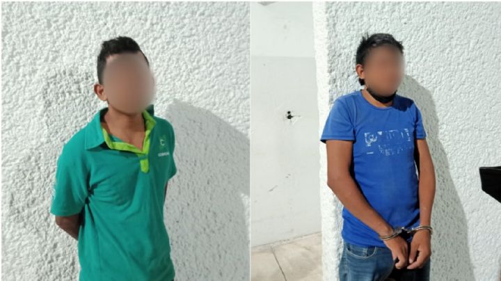 Policía de Campeche detiene a dos hombres tras robar en una casa en Samulá