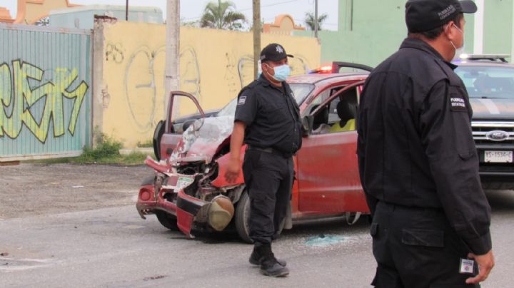 Hombre muere en un choque en la carretera Mérida-Cancún