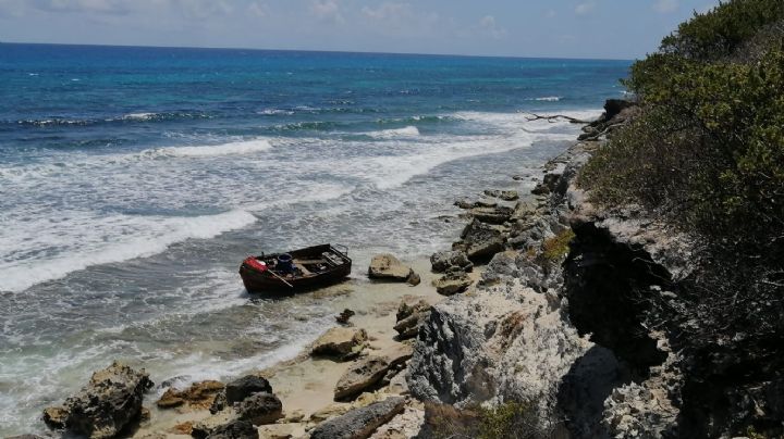 Capturan a dos de los cubanos ilegales que llegaron a Isla Mujeres