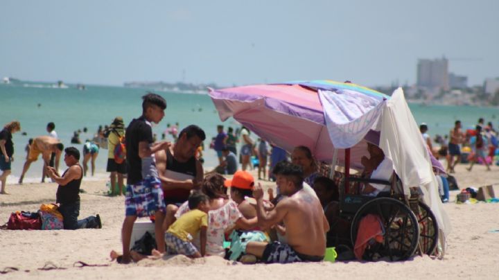 Playas de Progreso recibieron a más de 70 mil turistas durante el Sábado de Gloria