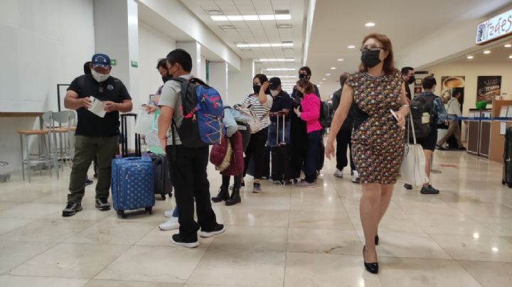 Aeropuerto de Mérida inicia la segunda semana de vacaciones con 39 vuelos