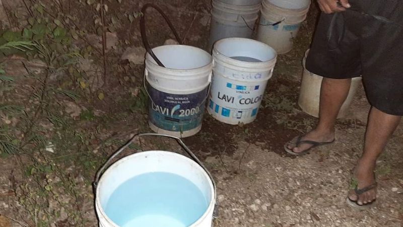 Colonias de Peto llevan dos semanas sin agua potable; Ayuntamiento culpa a la sequía