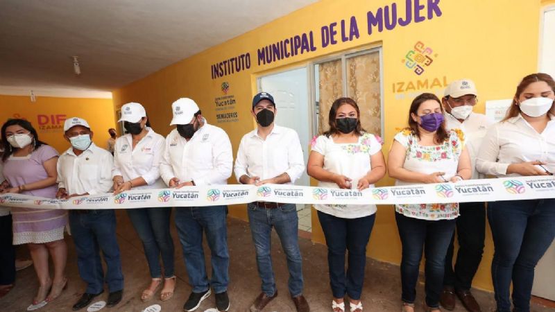 Mauricio Vila inaugura nuevo Instituto Municipal de la Mujer en Izamal