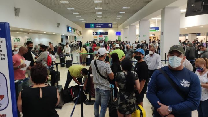 Aeropuerto de Mérida registra 39 vuelos este viernes; último día de vacaciones de Semana Santa