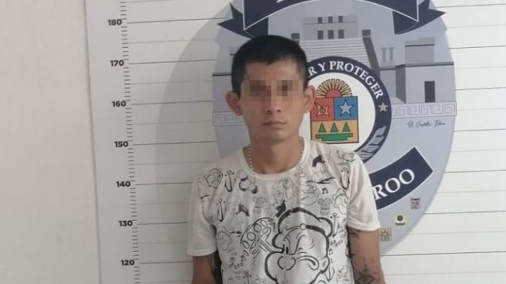 Detienen a hombre por posesión de drogas en la Zona Hotelera de Cancún