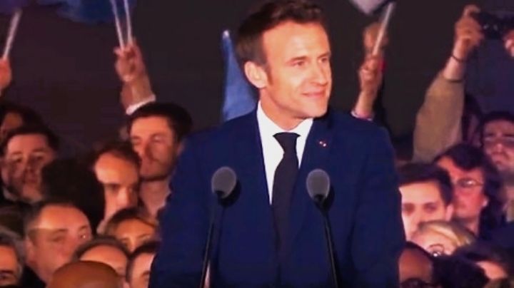 Es oficial el triunfo de Emmanuel Macron para continuar en la Presidencia de Francia