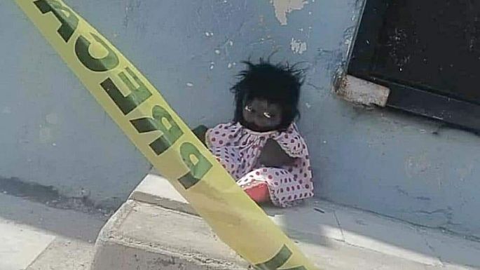 Policía de Tixkokob acordona capilla por presunta muñeca 'satánica'