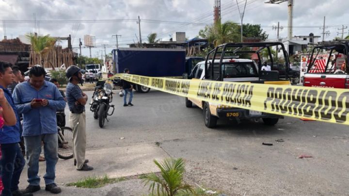 Mueren dos personas tras accidente en la Región 102 de Cancún: VIDEO