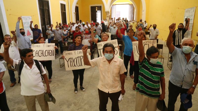 Ejidatarios de Yucatán reclamarán sus tierras a loteros abusivos este 1 de Mayo