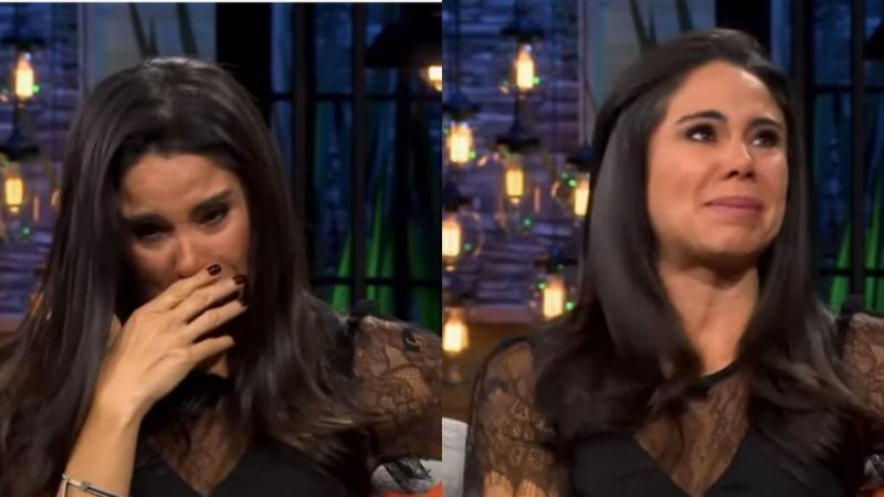 Paola Rojas llora en pleno programa y confiesa los difíciles momentos que está viviendo: VIDEO