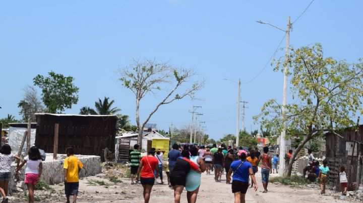 Invasores de terrenos en Flamboyanes, Progreso, con miedo a ser desalojados por el IVEY
