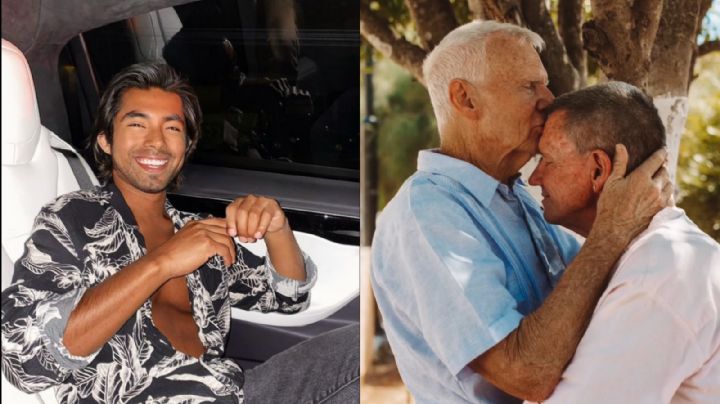 Fotógrafo capta a pareja de abuelitos gay estadounidenses en Motul, Yucatán