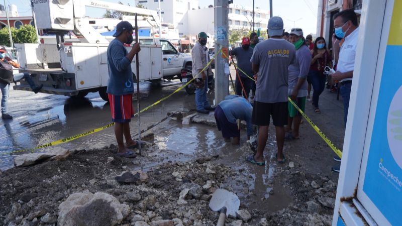 En Campeche, 60% de los hogares no pagan servicio de agua potable