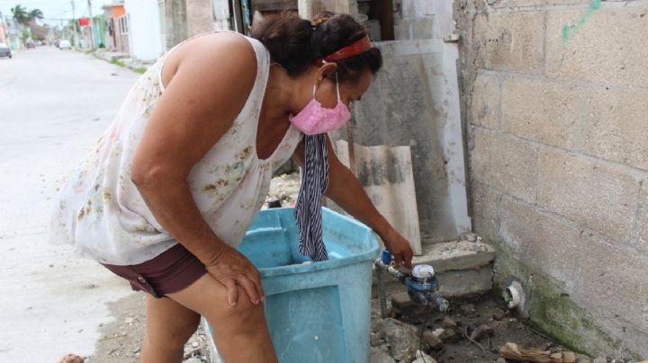 Colonias de Campeche se quedan sin agua; Smapac culpa a la CFE por fallo en el servicio