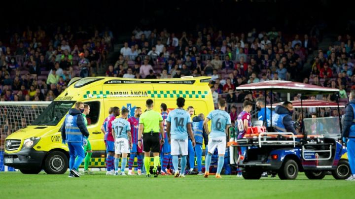 Barcelona da un pésimo partido contra el Celta de Vigo y pierde a Araujo por conmoción cerebral
