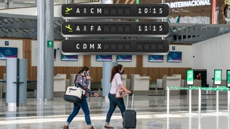 Aerolíneas acuerdan trasladar 204 vuelos del Aeropuerto de CDMX al AIFA