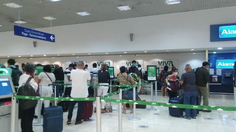 Aeroméxico y Viva Aerobus adelantan llegada al aeropuerto de Mérida este miércoles