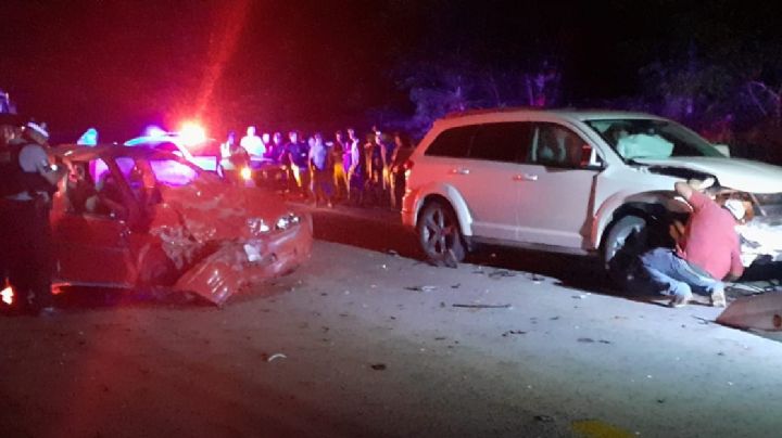 Accidente en carretera de José María Morelos deja a una persona gravemente herida