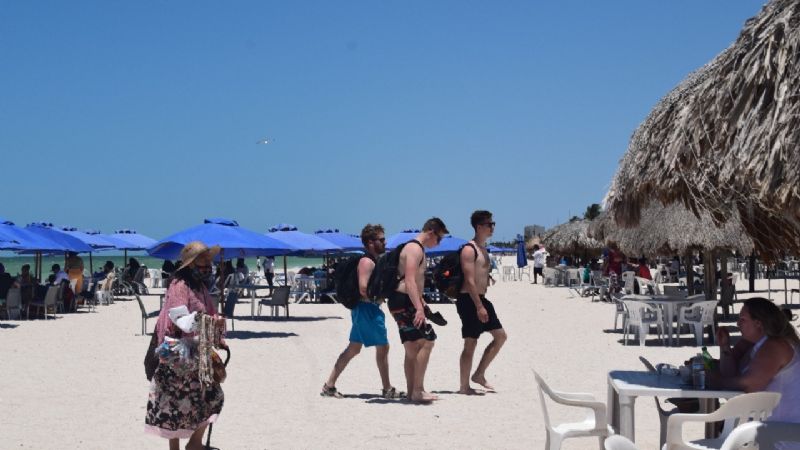 Turistas huyen de Progreso; de 5 mil visitantes sólo permanece el 20%