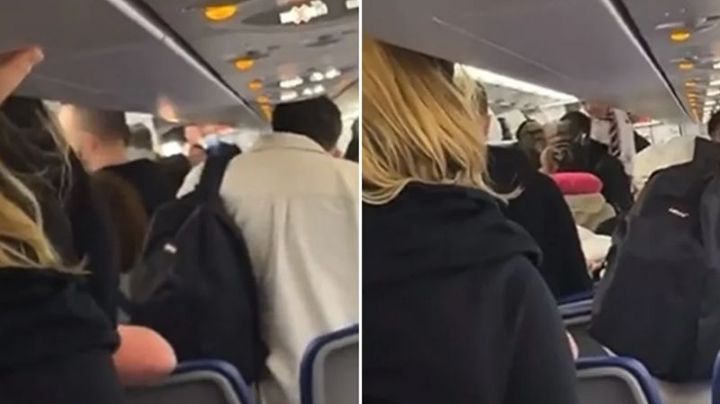 Difunden video de pelea entre pasajeros de avión en Grecia; piloto resulta lesionado