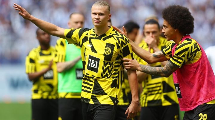 Erling Haaland tiene una emotiva despedida del Borussia Dortmund, esto coreaban en el estadio