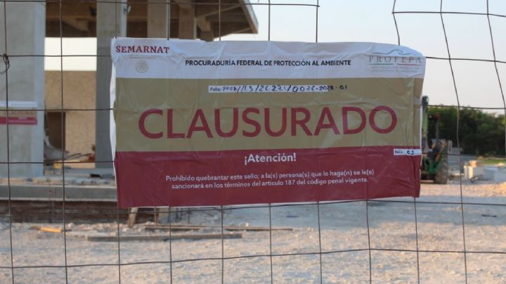 Profepa clausura obras de Sedatu en Ciudad del Carmen; no tienen Manifiesto de Impacto Ambiental
