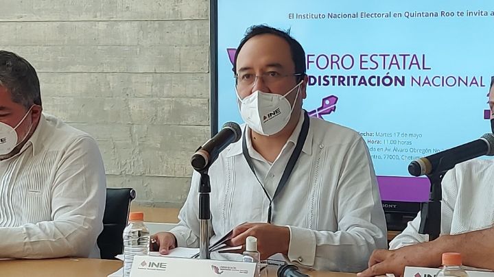 Quintana Roo mantendrá sus distritos electorales, asegura Ciro Murayama, consejero del INE
