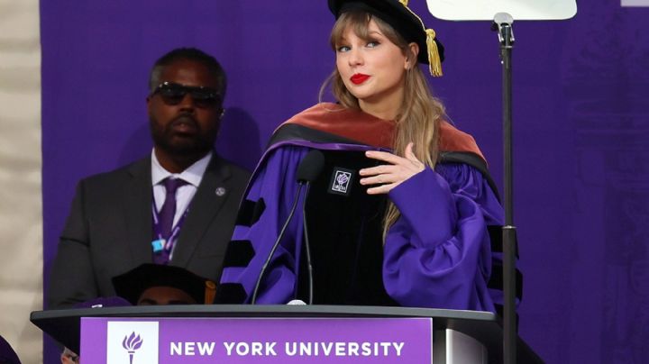 Taylor Swift recibe doctorado Honoris Causa por la Universidad de Nueva York